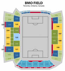 Clean Bmo Field Seating Chart Seat Number Soldier Field