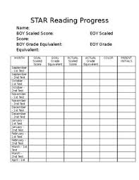 16 Logical Star Reading Levels Chart