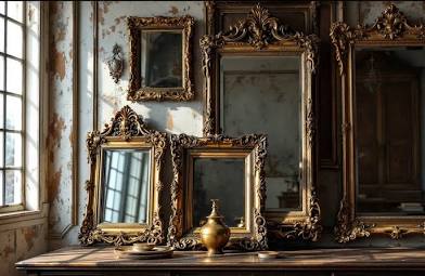 The Architecture of the Mirror, AI generated