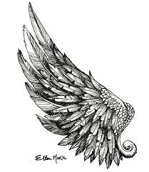 Angel Wings Tattoo Drawing Designs Gul Dovmeleri Tatoo Muthis Dovmeler