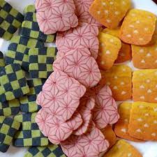 鬼滅の刃 羽織柄のクッキーを焼きました アニメケーキ ハロウィン お菓子 手作り 可愛い クッキー