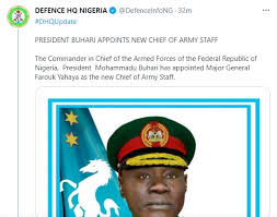 The chief of defence staff is the highest ranking military officer of the nigerian armed forces. 0tbzpmouce Jdm