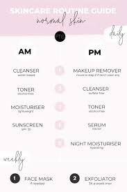 The right routine starts with knowing what kind of skin you have. Complete Skincare Routine Guide For Every Skin Type Simple Skincare Routine Effective Skin Care Products Daily Skin Care