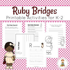 These ruby bridges activities for preschool, kindergarten and first grade students click on the video preview to see what is included! Ruby Bridges Story Is Fascinating And A Great Addition To Your History Black History Month Activities Kindergarten Black History Month Activities Ruby Bridges