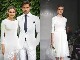 The Most Iconic Wedding Dresses Of All Time Wedding Reception Outfit Slip Wedding Dress Casual Wedding Dress