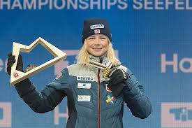 Anna odine strøm, robert johansson, maren lundby og andreas stjernen: File 20190228 Fis Nwsc Seefeld Medal Ceremony Maren Lundby 850 5775 Jpg Wikimedia Commons