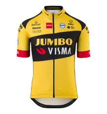 El coche del jumbo visma | la vuelta 2019 Agu 2020 Replica Team Jumbo Visma Short Sleeves Men S Jersey Cycles Et Sports