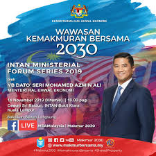 Perdana menteri tun dr mahathir mohamad dalam satu kenyataan sebelum. Jabatan Penerangan Malaysia Ø¹Ù„Ù‰ ØªÙˆÙŠØªØ± Saksikan Yb Dato Seri Mohamed Azmin Ali Menteri Hal Ehwal Ekonomi Yang Akan Menyampaikan Ucaptama Di Intan Ministerial Forum Series 2019 Mengenai Wawasan Kemakmuran Bersama 2030
