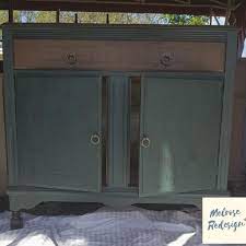 Antique console table with green marble. Hunter Green And Chocolate Drawer Great As A Tv Stand Media Center Console Table Entryway Table 40 W X 19 D X 46 H