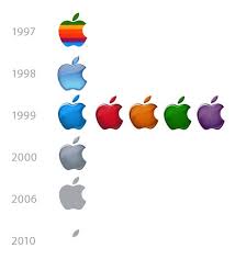 Apple's logo has changed over time. Orangemercury The Evolution Of The Apple Logo