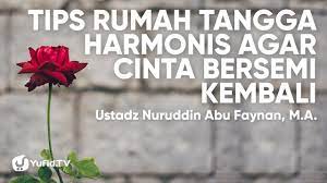 Dalam beberapa rumah tangga, konseling berfungsi untuk meyakinkan beberapa pasangan bahwa hubungan rumah tangganya sudah tidak sehat sebuah penelitian dari journal of marital and family therapy melaporkan bahwa, konseling pernikahan berhasil membantu tujuh dari sepuluh pasangan. Tips Rumah Tangga Harmonis Menurut Islam Agar Cinta Bersemi Kembali Yufid Tv Youtube