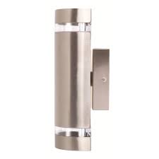 Brilliant 35w Stainless Steel Kimberley Up Down Exterior Wall Light Exterior Wall Light Wall Lights Exterior Lighting