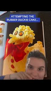 Rubber Duck Cupcake Cake