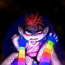 1boy anthro background closed eye cum dreamworks female fish  gloomy's secret half naked king trollex legs up penetration penis piercing  queen barb straight troll female trolls (film) trolls world