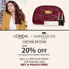 20 Off On Loreal And Sabyasachi Collection Coupondip Colorações profissionais, tratamentos e produtos de finalização. 20 off on loreal and sabyasachi collection