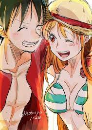 Luffy E Nami One Piece Luffy One Piece Nami Luffy X Nami