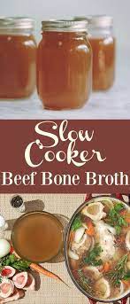 Slow Cooker Beef Bone Broth Wholesomelicious Recipe Beef Bones Beef Bone Broth Slow Cooker Beef
