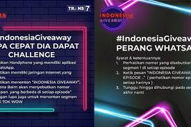 Maybe you would like to learn more about one of these? Cara Mengetahui Nomor Whatsapp Indonesia Giveaway Live Streaming Di Trans7 Malam Ini Sportaliga