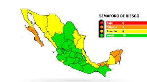 Puebla está en verde junto con 18 estados más de acuerdo con las autoridades del gobierno federal por primera vez la entidad se ubica en el nivel más bajo, después de 15 meses. Mapa Del Coronavirus En Mexico 7 De Junio Los Cuatro Estados Que Permanecen En Naranja Infobae