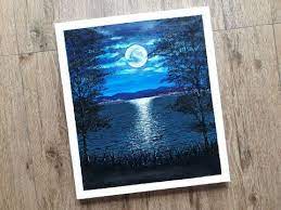 Video ini merupakan tutorial atau cara untuk membuat lukisan dengan panorama langit malam. Full Moon On The Sea Acrylic Painting For Beginners Step By Step Melukis Bulan Purnama Youtub In 2021 Acrylic Painting For Beginners Sea Acrylic Painting Full Moon