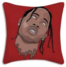Travis Scott Cactus Jack Pillow Covers Sofa Decor Home Printing Cushion  Cover
