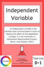 Each variable in c has a specific type, which determines the size and. Independent Variable And Dependent Variables Aba Study Materials D 1 By Alldayaba Applied Behavior Analysis Social Work Exam Behavior Analysis
