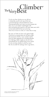 The Very Best Climber Children S Poem Childrens Poems Kids Poems Poetry For Kids