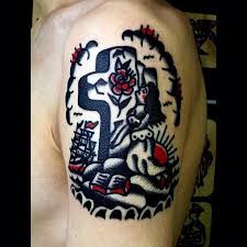 View rock of ages tattoo patch. 10 Classic Rock Of Ages Tattoos Tattoodo