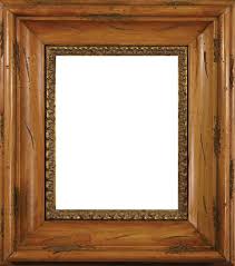 Distressed Pine Wood Frame The Gold Trim Adds A Touch Of Romance To The Distressed Wood Wood Picture Frames Wood Art Frames Rustic Frames