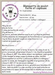 Blanquette De Poulet Companion Blanquette De Poulet Recette Companion Moulinex Recette