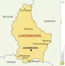 In luxembourg, the eu blue card is issued for a period of two years. Grossherzogtum Von Luxemburg Karte Vektor Abbildung Illustration Von Gegend Land 82221762