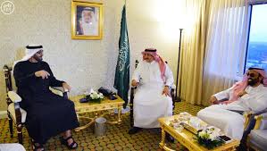 بالصور محمد بن نايف يستقبل محمد بن زايد بمقر إقامته بواشنطن صحيفة أزد الإلكترونية