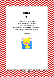 Bingo Was His Name O Lyrics Bingo Kids Video Song With Free Lyrics Activities Kids Video Songs Free Song Lyrics Kids Songs