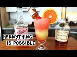 Hennything Is Possible Tipsy Bartender Recipe Tipsy Bartender Mixed Drinks Recipes Hennessy Drinks