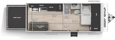 Forest river cherokee wolf pup black label toy hauler 18rjbbl highlights: Grey Wolf 18rr Forest River Rv Manufacturer Of Travel Trailers Fifth Wheels Tent Campers Motorhomes