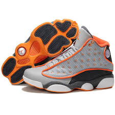 Black And Yellow 13s Mens The Nike Air Jordan 13 Retro Grey Orange Shoes Are Great Designed To Be Lightweight And Durable For Long Term Wear Air Jordans Air Jordan Shoes Nike Free Shoes