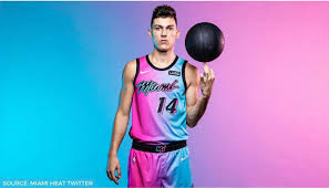 The miami heat revealed their vice versa jerseys on wednesday, writing the look is fit for the future. the vice city edition jerseys are blue the jerseys will be available wednesday at midnight, according to the team. Miami Heat S New Vibrant Vice Jerseys Get Comically Compared To Trix Yogurt On Twitter