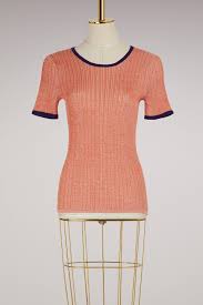 Maison Ullens Short Sleeved Top In Multicolor Mineola Modesens