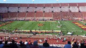 Los Angeles Memorial Coliseum Section 6l Row 63 Home Of