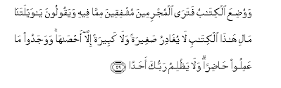 Terjemah al qur'an, tafsir al qur'an, ilmu al qur'an, software al qur'an, ebook al qur'an, tilawah al qur'an, murattal al qur'an. Islamicity Org Al Kahf The Cave 18 49