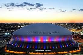 Mercedes Benz Superdome Nfl Stadiums New Orleans Saints Sports Stadium