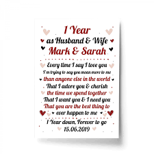 But i know that many more such beautiful moments lie ahead in our lives as husband and wife. 1st Wedding Anniversary Gift For Husband