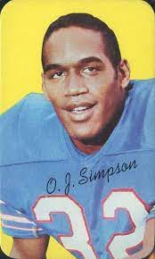 1994 interlink in pursuit of justice: 1970 Topps O J Simpson Rookie Card The Ultimate Collector S Guide Old Sports Cards