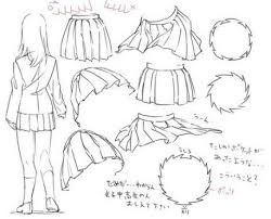 62 Trendy Skirt Tutorial Anime Drawing Tutorial Sketches Drawings