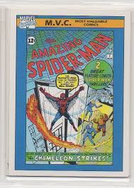The Amazing Spider Man 1 1990 Marvel Most Valuable Comics Card 131 Mint Free S H Amazing Spider Marvel Cards Spiderman