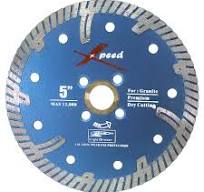 Xpeed Premium Blue Turbo Blade with Side Flush Cut and Side Protection - 5"