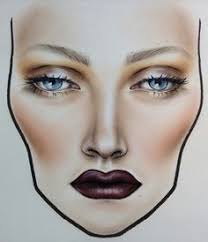 35 best face chart images makeup face charts face makeup