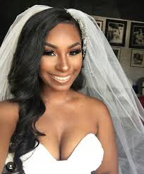 We want everything to be. Coiffure Blog Black Brides Hairstyles Bridal Hair Down Black Wedding Hairstyles