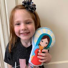 St. Olivia Stuffed Saint Doll. Saint Gift. Easter Gift. Baptism. Catholic  Baby Gift. Saint Olivia Children's Doll. Olivia Saint Gift