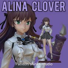 ☘️ ALINA CLOVER・ 3D File for 3D printing・Cults